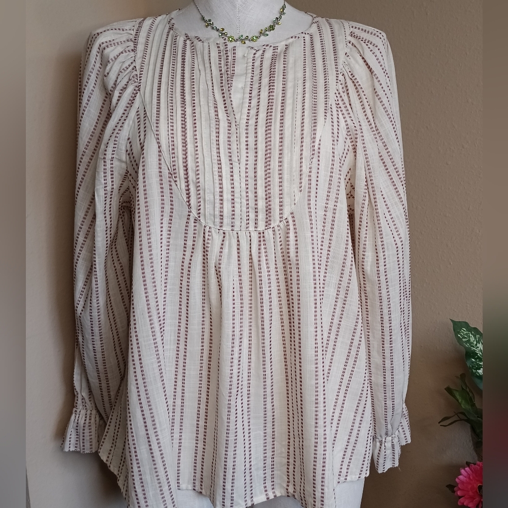 Elizabeth and James Boho Peasant Top